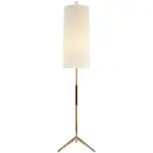 Visual Comfort Frankfort golvlampa antik mässing