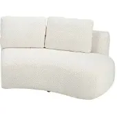 Artwood Dixon modul höger bouclé cream 2-sits