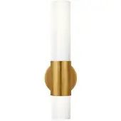 Visual Comfort Penz Cylindrical vägglampa antik mässing