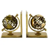 Eichholtz Globe bokstöd mässing set of 2