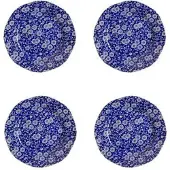 Burleigh Blue Calico assiett 4-pack