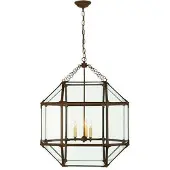 Visual Comfort Morris taklampa antik zink