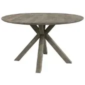 Artwood Tree matbord rund pebbles grey