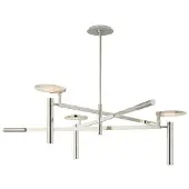 Visual Comfort Melange Floating Disc takkrona nickel