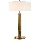 Visual Comfort Longacre Tall bordslampa antik mässing