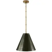 Visual Comfort Goodman taklampa antik mässing/brons S