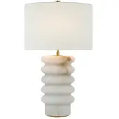 Visual Comfort Onda bordslampa alabaster