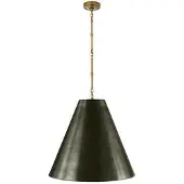 Visual Comfort Goodman taklampa antik mässing/brons L