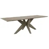 Artwood Lake slim matbord pebbles grey