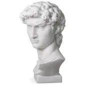 Eichholtz David dekoration vit marmor