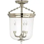 Visual Comfort Merchant plafond nickel
