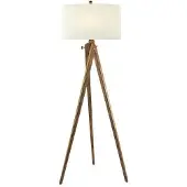 Visual Comfort Tripod golvlampa French Wax