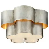 Visual Comfort Arabelle plafond silver
