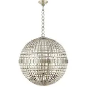 Visual Comfort Mill Globe taklampa silver L
