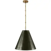 Visual Comfort Goodman taklampa antik mässing/brons M