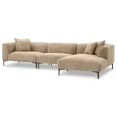 Eichholtz Firenze loungesoffa höger lyssa sand