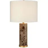 Visual Comfort Cliff bordslampa brun