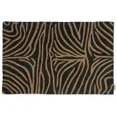 Classic collection Zebra dörrmatta charcoal