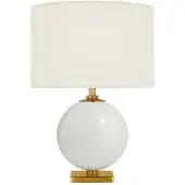 Visual Comfort Elsie 12" portabel bordslampa cream