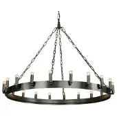 Artwood Crown taklampa antik järn