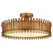 Visual Comfort Leslie 21" plafond Gilded Iron