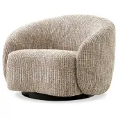 Eichholtz Amore snurrfåtölj mademoiselle beige