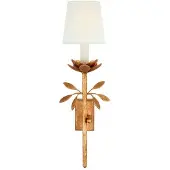 Visual Comfort Clementine 22" vägglampa guld