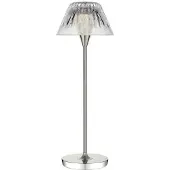 Visual Comfort Blaze 16" bordslampa uppladdningsbar nickel