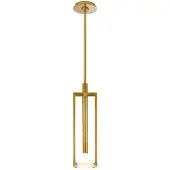 Visual Comfort Melange Floating Disc takpendel antik mässing S