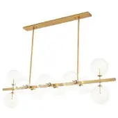 Eichholtz Largo taklampa mässing