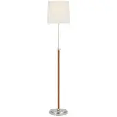 Visual Comfort Bryant Wrapped golvlampa nickel