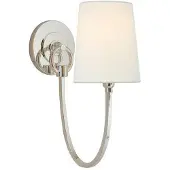 Visual Comfort Reed vägglampa nickel