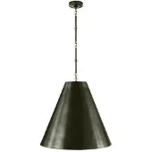 Visual Comfort Goodman taklampa brons & antik mässing/brons L