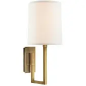 Visual Comfort Aspect Library vägglampa mässing