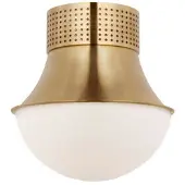 Visual Comfort Precision 9" plafond mässing