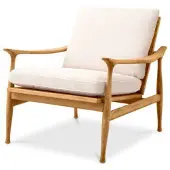 Eichholtz Manzo fåtölj natural teak