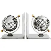 Eichholtz Globe bokstöd nickel set of 2