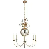 Visual Comfort Gramercy takkrona Gilded Iron