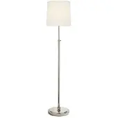 Visual Comfort Bryant Wrapped golvlampa nickel