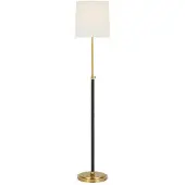 Visual Comfort Bryant Wrapped golvlampa mässing