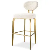 Eichholtz Dorrego barstol bouclé cream