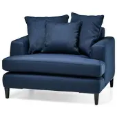 Newport Los Angeles fåtölj 1,5-sits indigo