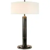 Visual Comfort Longacre Tall bordslampa brons