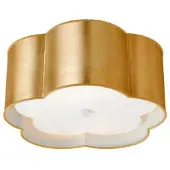 Visual Comfort Bryce plafond guld/vit M