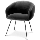 Eichholtz Elbury matstol savona dark grey