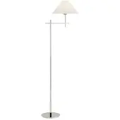 Visual Comfort Hackney golvlampa nickel