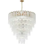 Visual Comfort Lorelei X-Large Waterfall Chandelier Gild