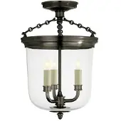 Visual Comfort Merchant plafond brons
