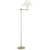 Visual Comfort Hackney golvlampa antik mässing