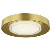 Visual Comfort Hilo 16 plafond mässing